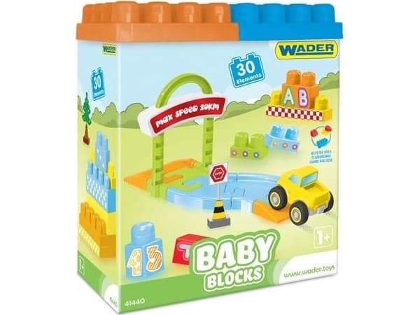 Wader Baby Blocks 30 pieces (41440)