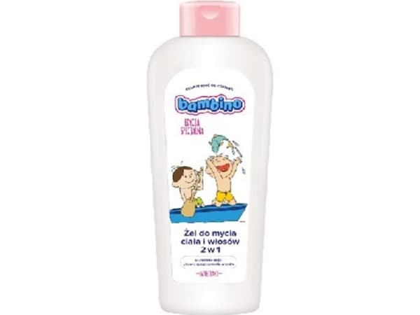 Bambino 2in1 body and hair washing gel for children and infants "Dzieciaki" - on a boat 400ml