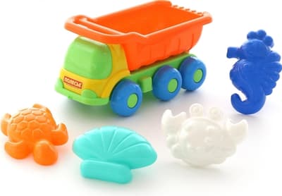 Polesie "Kiesza" dumper + mesh molds (57853)