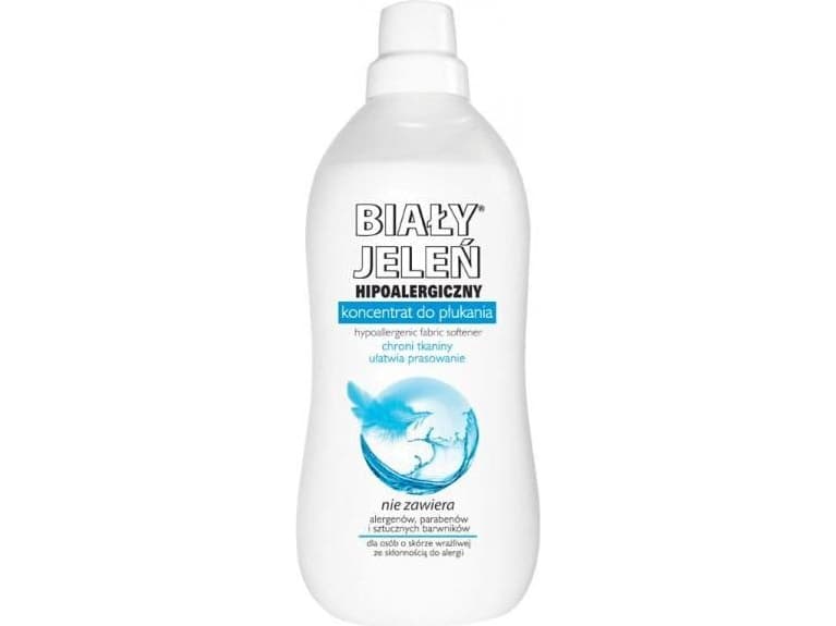 BIALY JELEN - HYPOALLERGENIC - RINSING LIQUID - CONCETRATED FABRIC SOFTENER - 1000ml