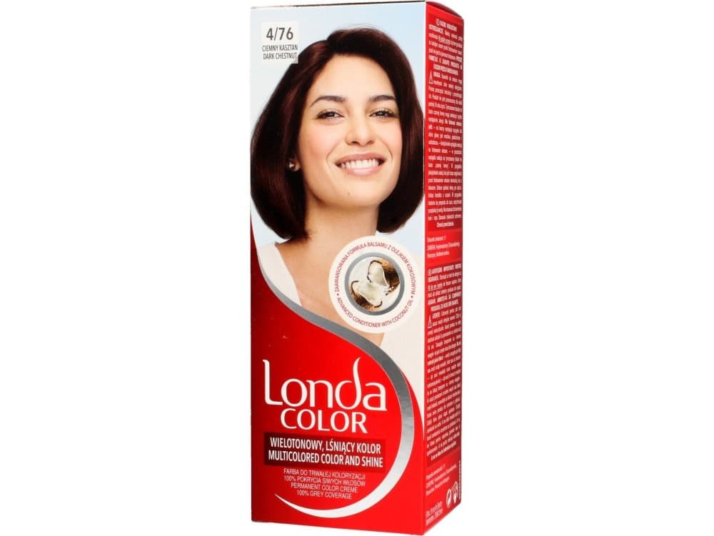 Londacolor Cream Hair dye No. 4/76 dark chestnut 1op.