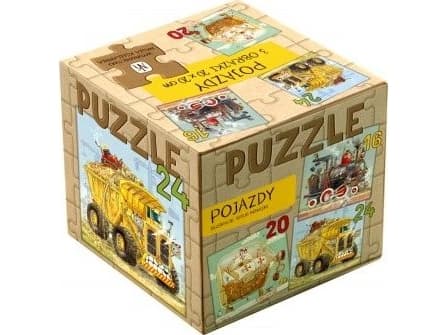 Our 3-in-1 Puzzle Bookstore Vehicles