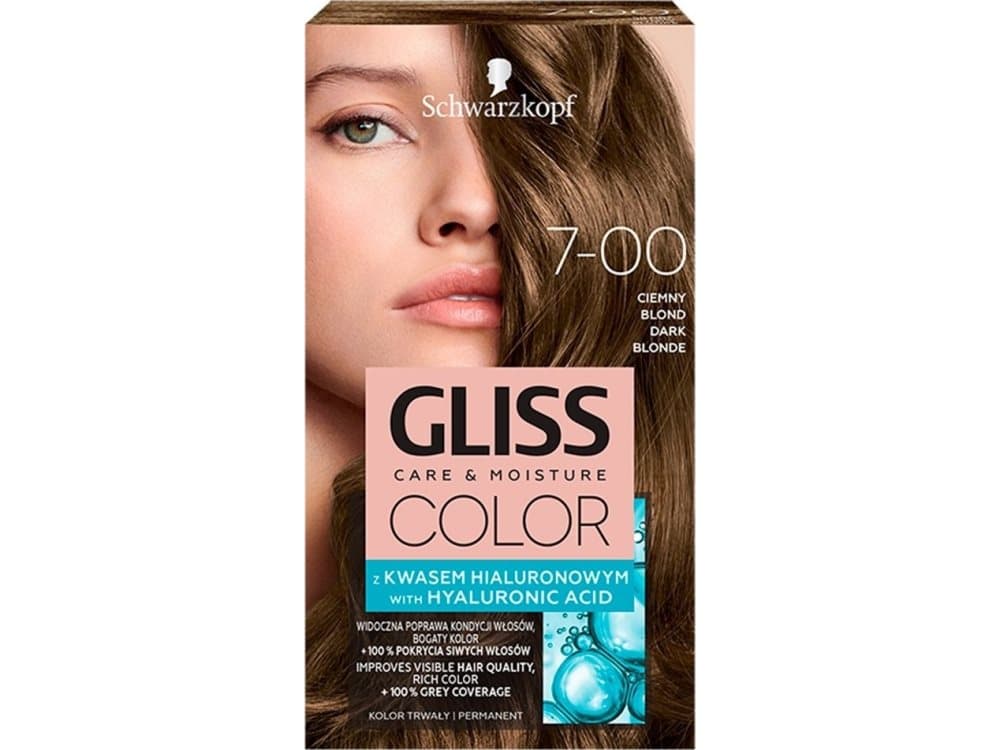 Schwarzkopf Schwarzkopf Gliss Color Color cream No. 7-00 Dark Blond 1op.