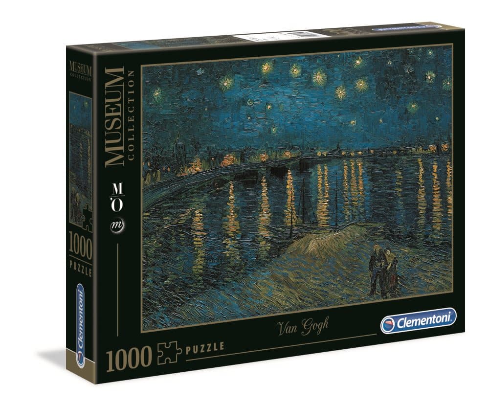 Van Gogh, Starry Night Over the Rhone, Pussel, 1000 bitar, Clementoni
