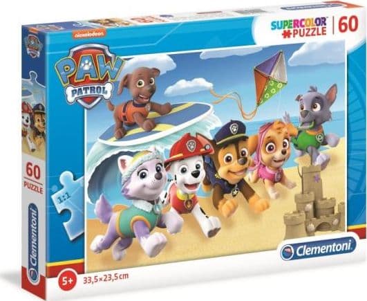 Clementoni Puzzle 60 brikker Paw Patrol (26091)