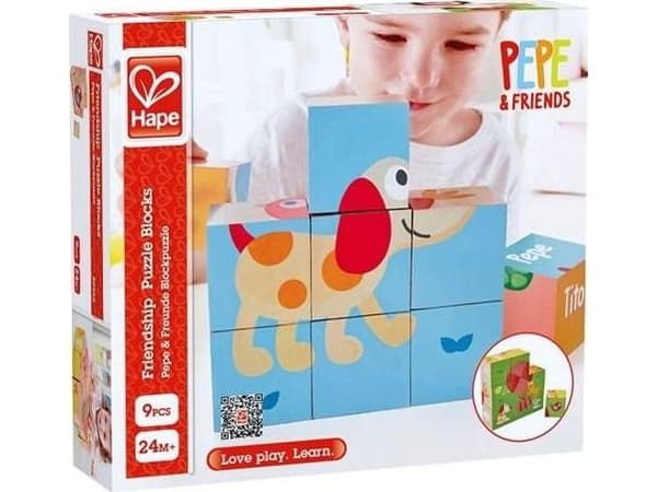 Hape Klocki - friendship puzzle for children of Univ