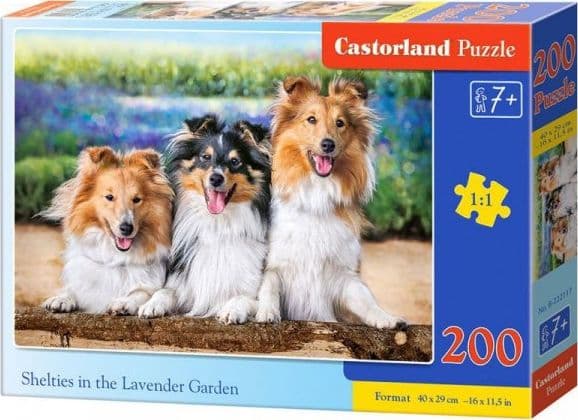 Castorland PUZZLE 200 SHELITES IN GARDEN