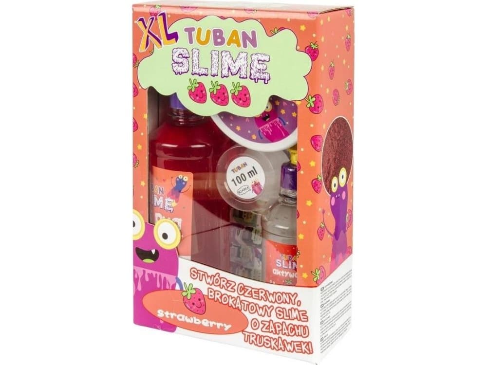 TUBAN Super Slime XL - TUBAN Jordgubbe