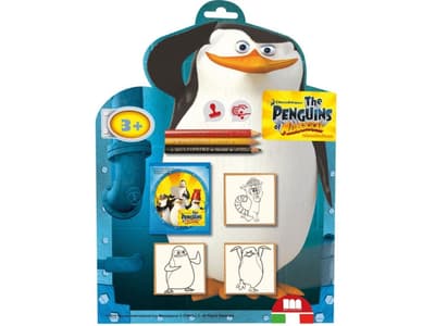 Dante Shaped Stamps 3 pcs. Penguins blister. DANTE p. 12 - 043-11898