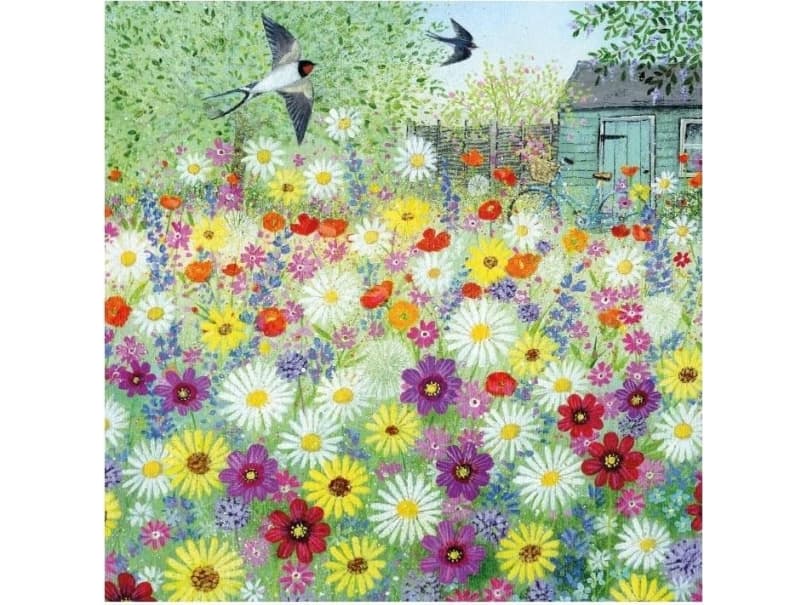Museums & Galleries Square pass with Flower Garden envelope