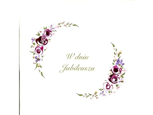MAK Jubileumskort fyrkantigt J02 - Blommor