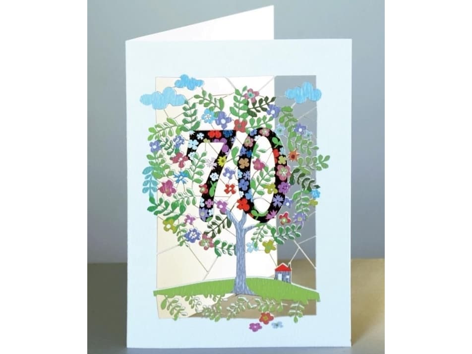 Forever Cards PM170 carnet cut out + Birthday card 70