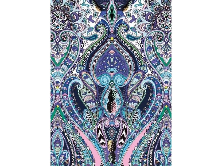 Museums & Galleries B6 pass with Purple Paisley envelope