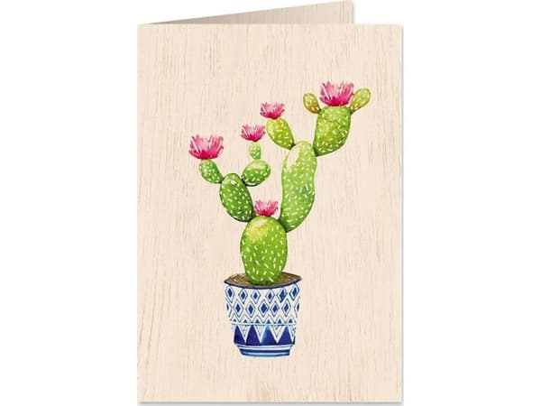 Cozywood Wooden pass C6 + Cactus konvolutt