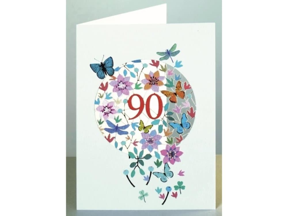 Forever Cards F90 cutout + birthday envelope 90
