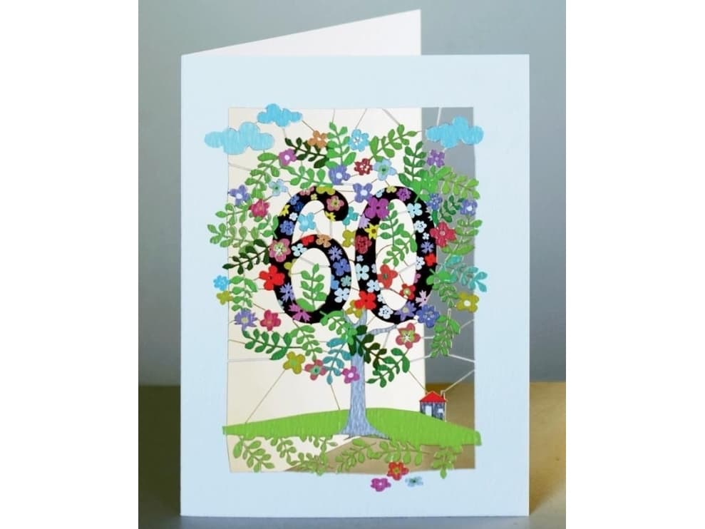 Forever Cards cutout PM160 pass + envelope Birthday 60
