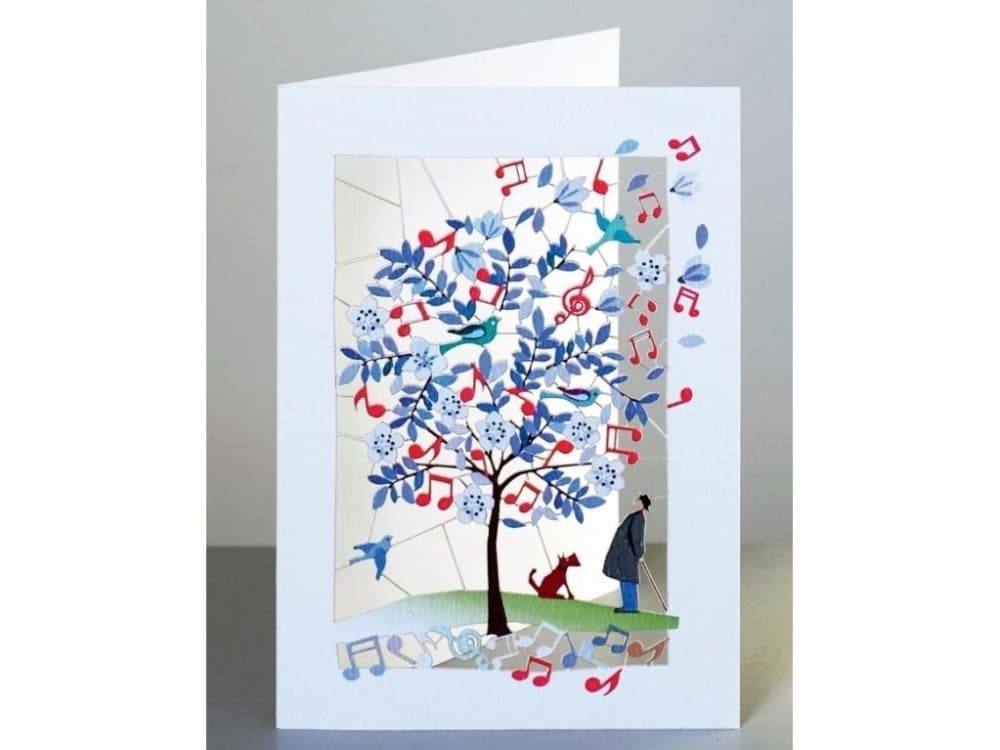 Forever Cards PM149 carnet cut out + Music envelope