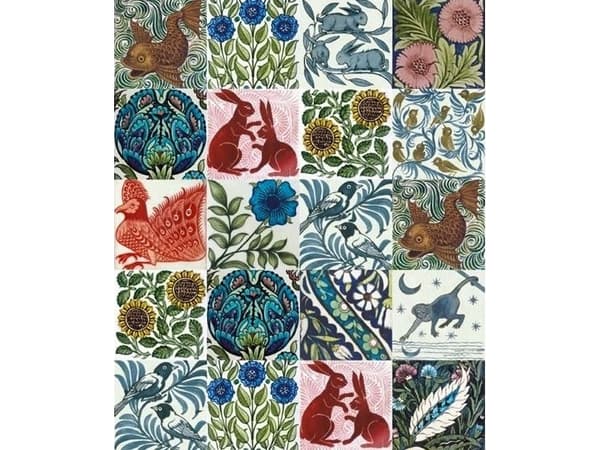 Museums & Galleries Karnet 17x14 Arts and Crafts tile designs