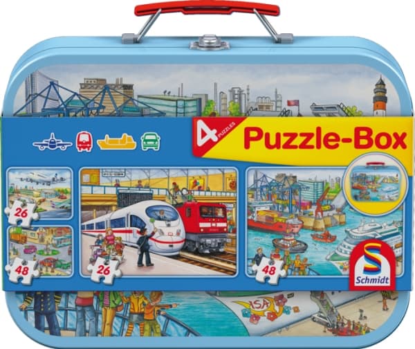 Schmidt Spiele 56508, Kuviopalapeli, Ajoneuvot, 3 vuosi/vuosia