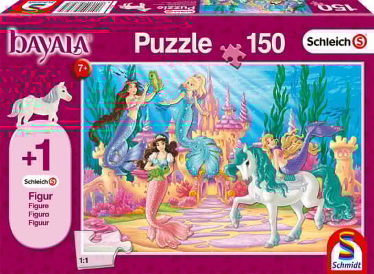 Schmidt Spiele Das Schloss von Meamare, Pussel, Tecknade serier, Barn, Flicka, 7 År, Mermaids