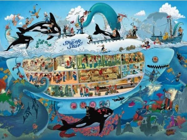 Heye Puzzle 1 500 pieces Crazy Submarine