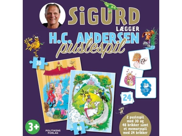 Sigurd lægger H.C. Andersen puslespil | Sigurd Barrett