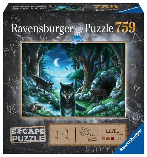 Puslespill The Curse of the Wolves Escape Puzzle 759 biter