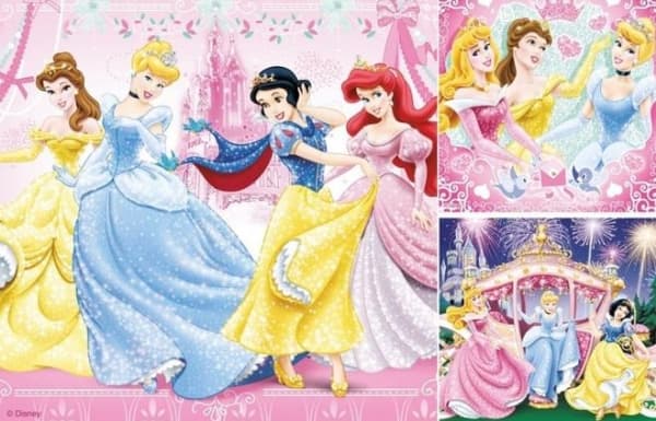 DISNEY: SNOW BEAUTY 3X49 PCS.
