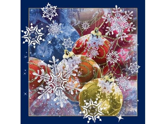 Worth Keeping Postcard 3D Baubles 1