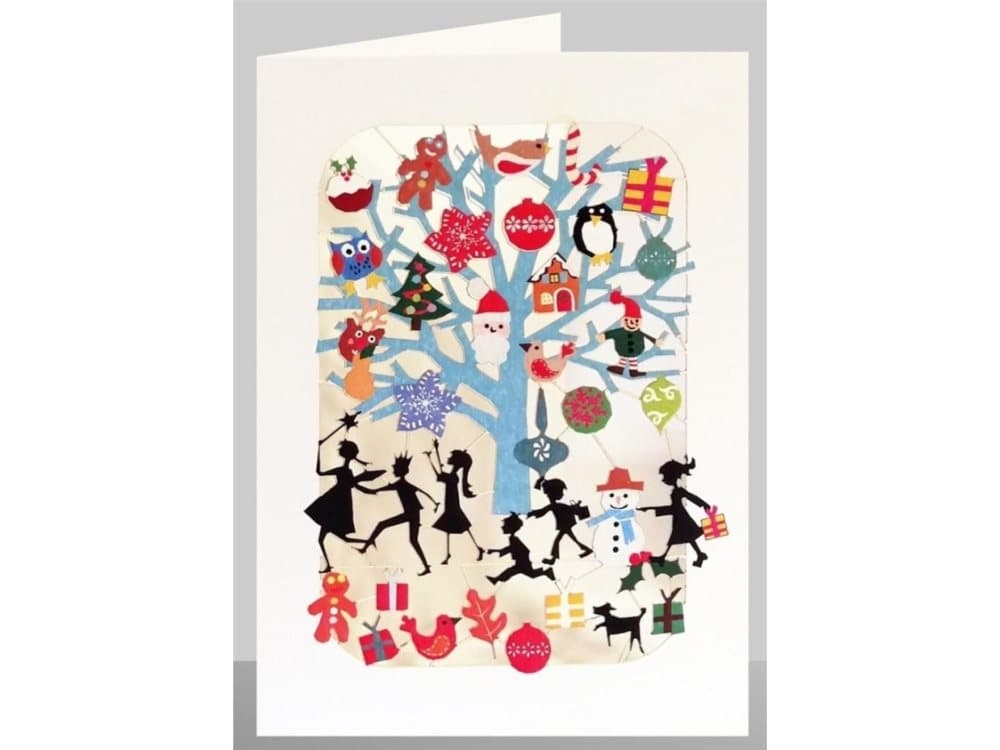 Forever Cards Season card XP27 cut + envelope Holy Tree