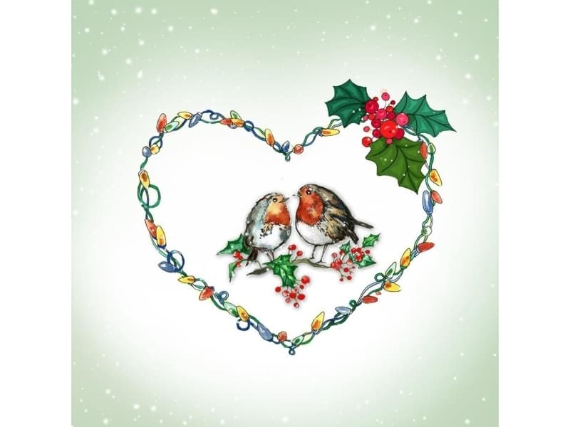 Clear Creation Pass Swarovski square CL1302 Christmas Birds