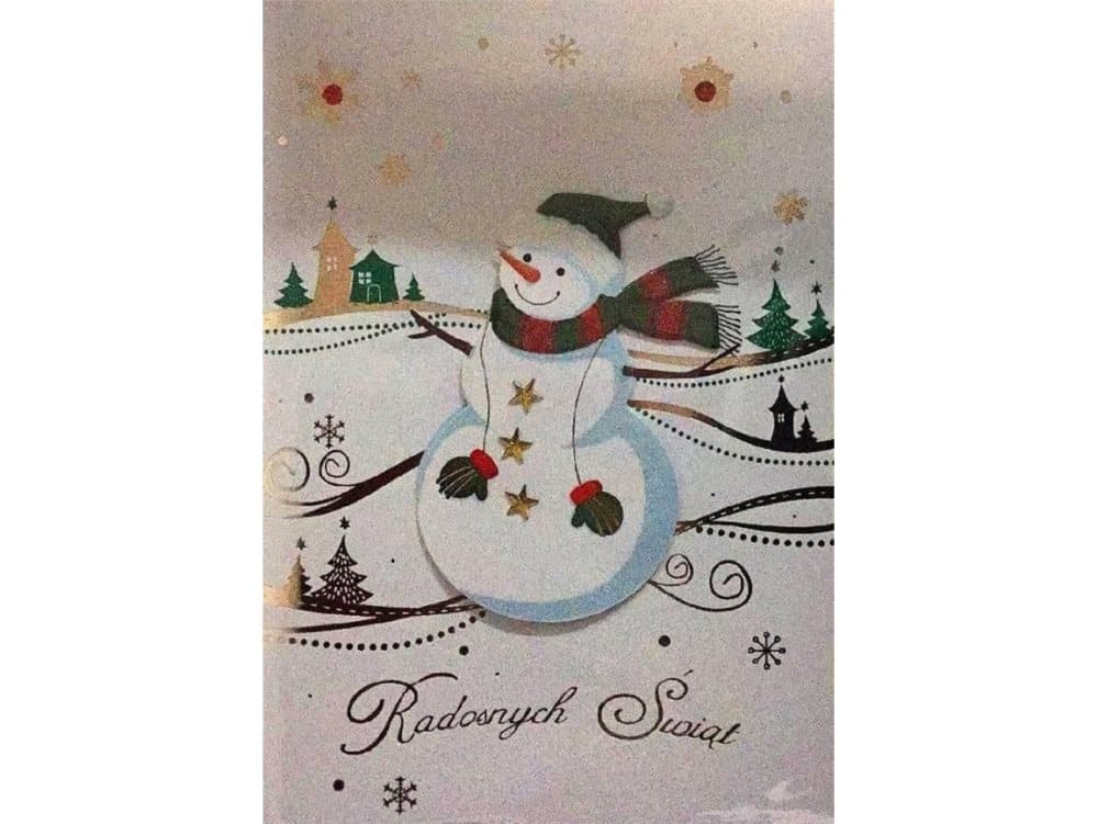 Panorama Christmas pass B6 Premium 15 + envelope