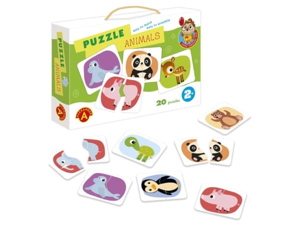 Alexander Baby Puzzle - djur (från 24 månader)