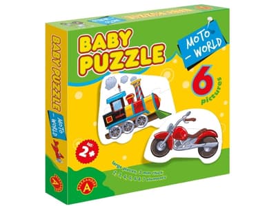 Baby Puslespil - Motorkøretøjer (fra 24 mdr)