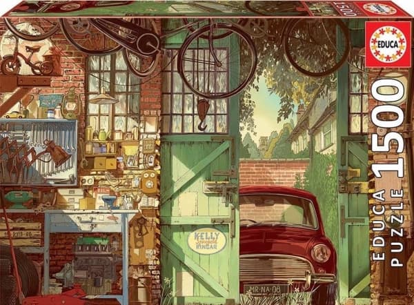 Educa Puzzle 1 500 pieces Old garage, Arly Jones
