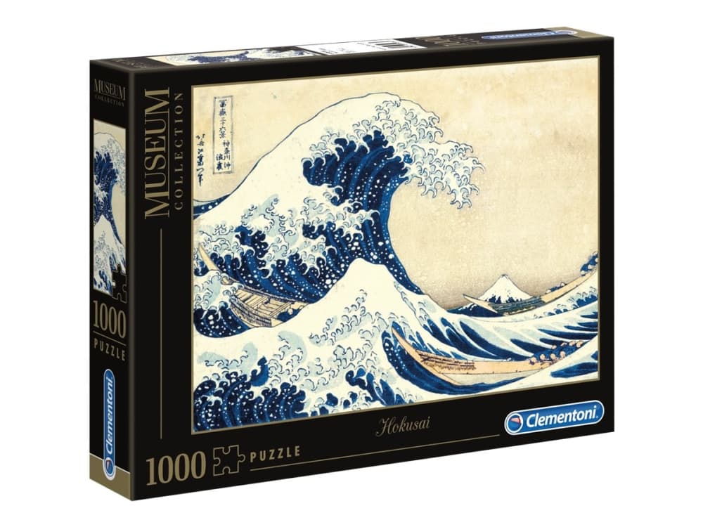 Clementoni Museum Collection - Hokusai: The Great Wave - puslespill - 1000 deler