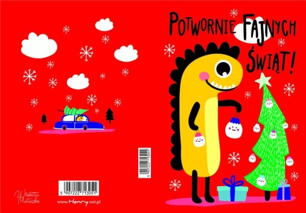 HENRY Pass B6 Christmas - Monster (10 pieces)