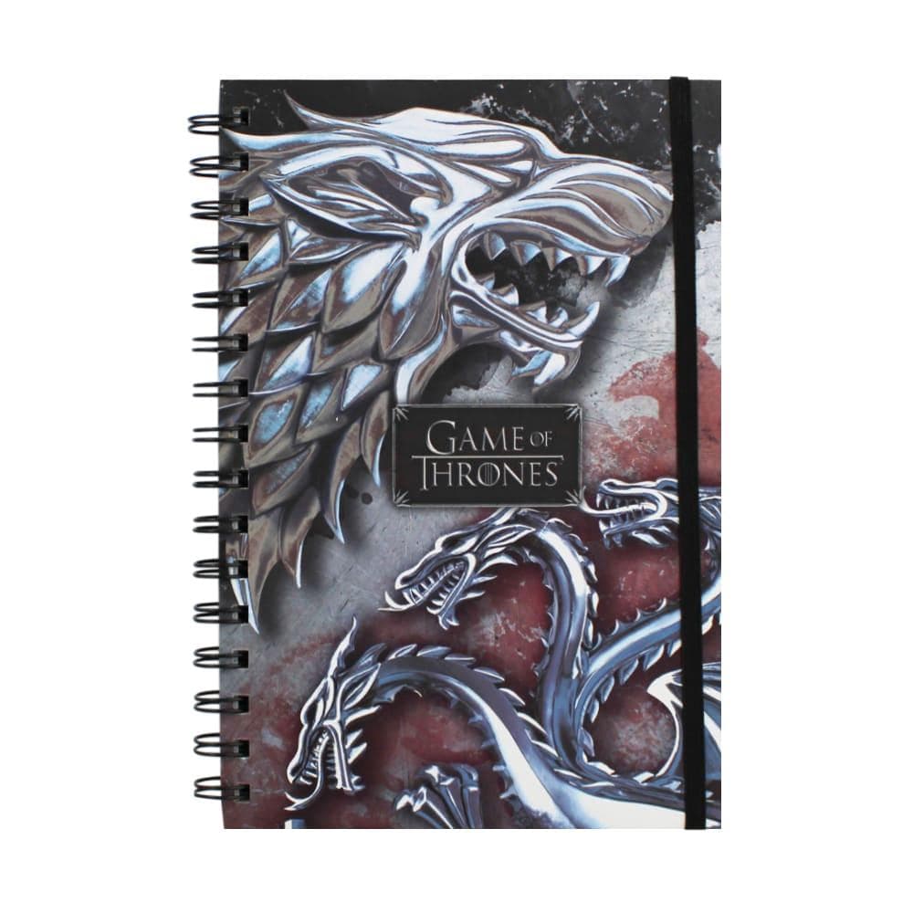 Game of Thrones Muistikirja - Susi & Lohikäärme