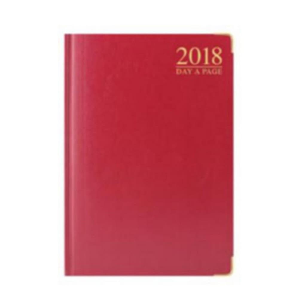 Tallon 2018 A5 DAP Red Padded Gilt Edged Diary