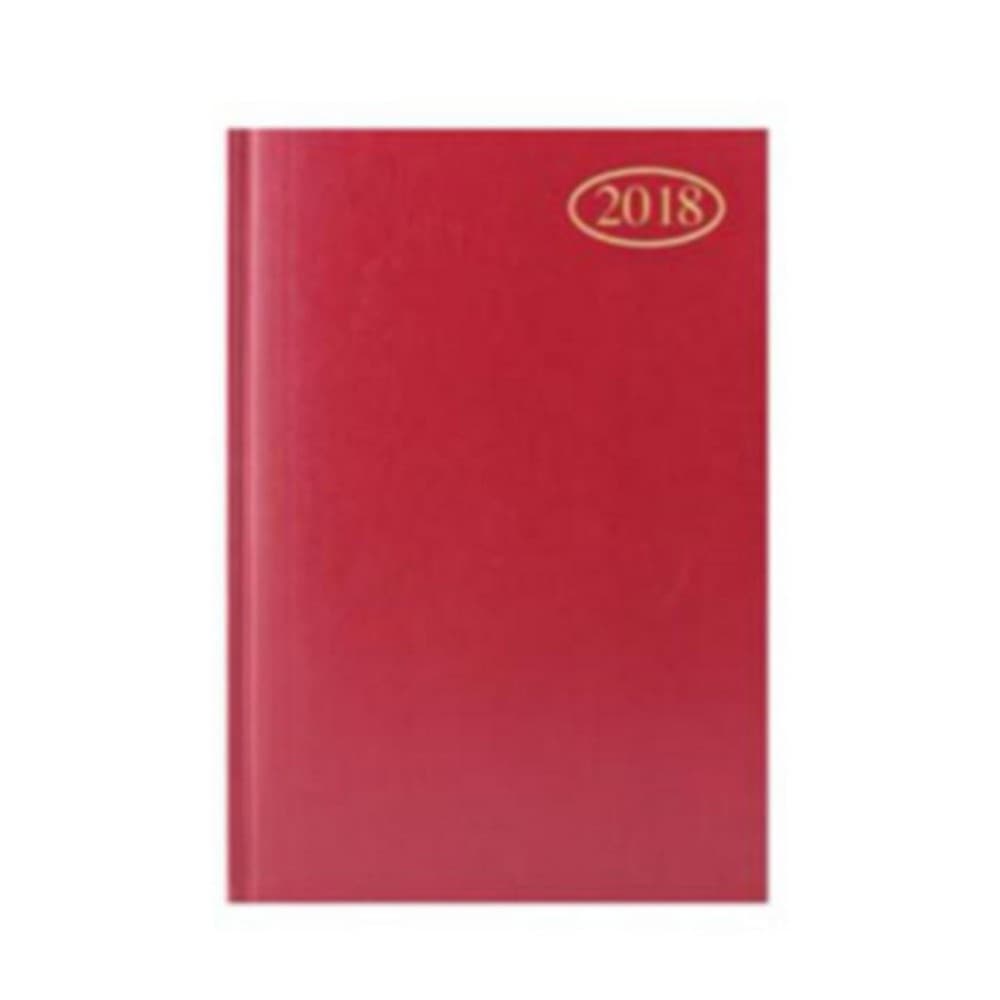 Tallon 2018 A5 WTV Red Hardcase Desk Diary