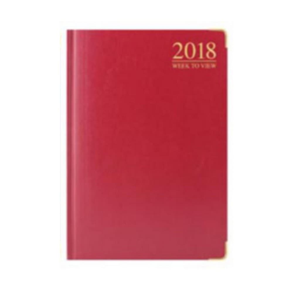 Tallon 2018 A5 WTV Red Contract Padded Diary
