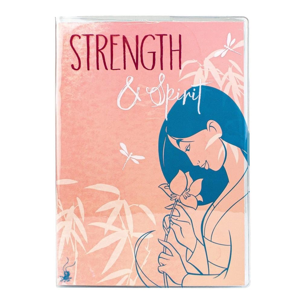 Mulan, A5 Anteckningsbok - Strength and Spirit