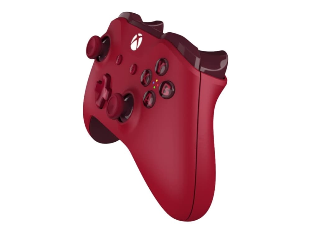 Microsoft Xbox Wireless Controller - Spelkontroll - trådlös - Bluetooth - röd - för PC, Microsoft Xbox One, Microsoft Xbox One S, Microsoft Xbox One