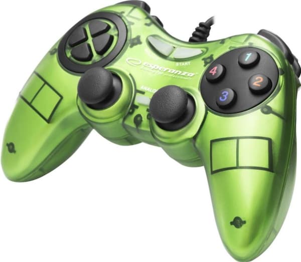 Gamepad Esperanza Fighter Green (EGG105G)