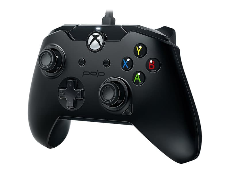 PDP Wired Controller - Spelkontroll - kabelansluten - svart - för PC, Microsoft Xbox One, Microsoft Xbox One S, Microsoft Xbox One X