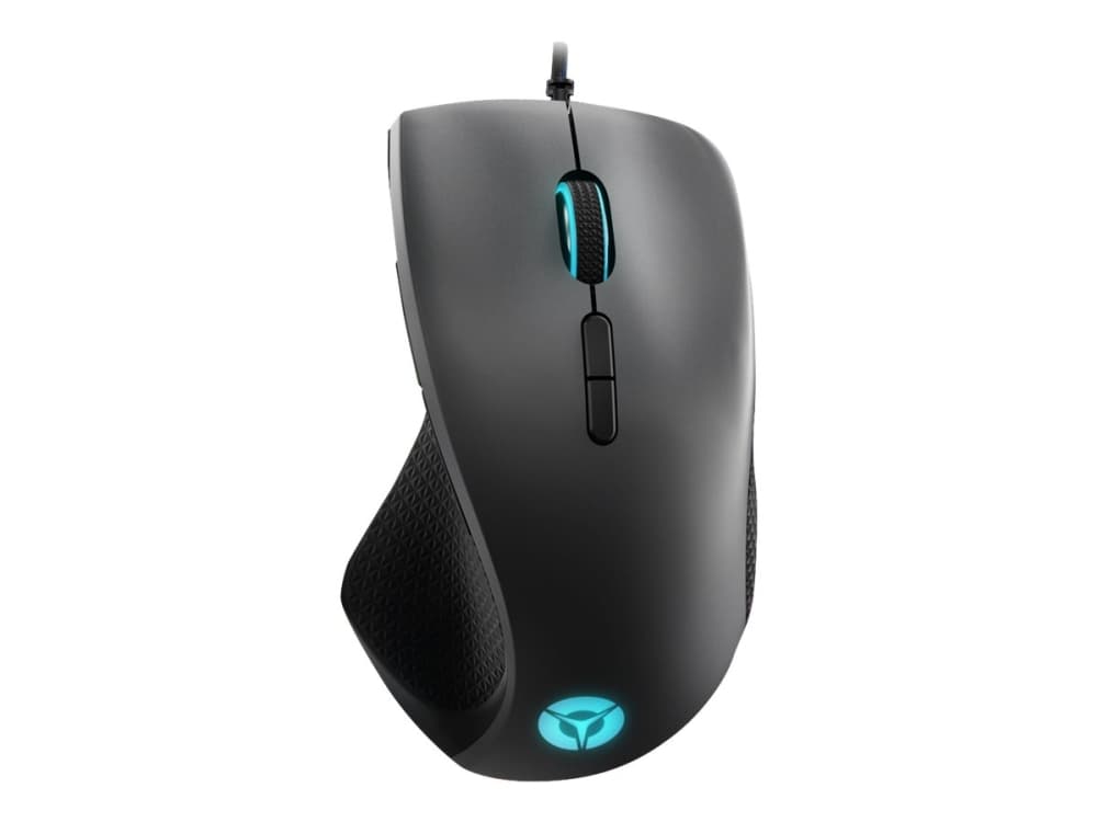 Lenovo Legion M500 RGB Gaming Mouse - Mus - ergonomisk - högerhänt - optisk - 7 knappar - kabelansluten - USB - svart, järngrå - för IdeaCentre 3 24;