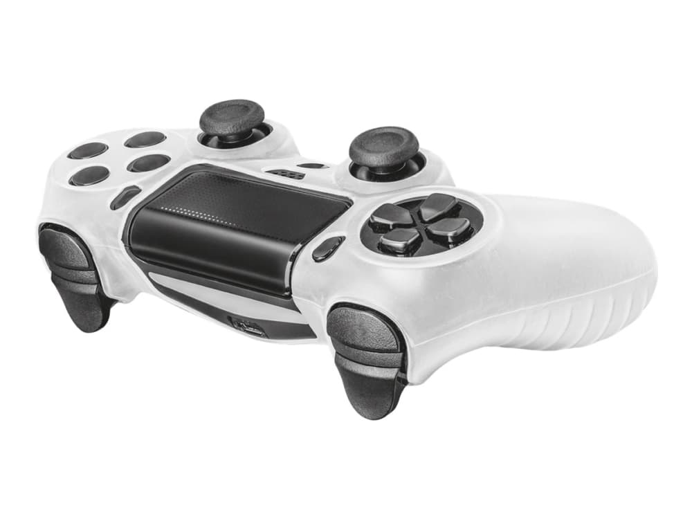 Trust GXT 744B - Skyddshölje för spelkonsolstyrenhet - silikon - transparent - för Sony DualShock 4, 4 v2
