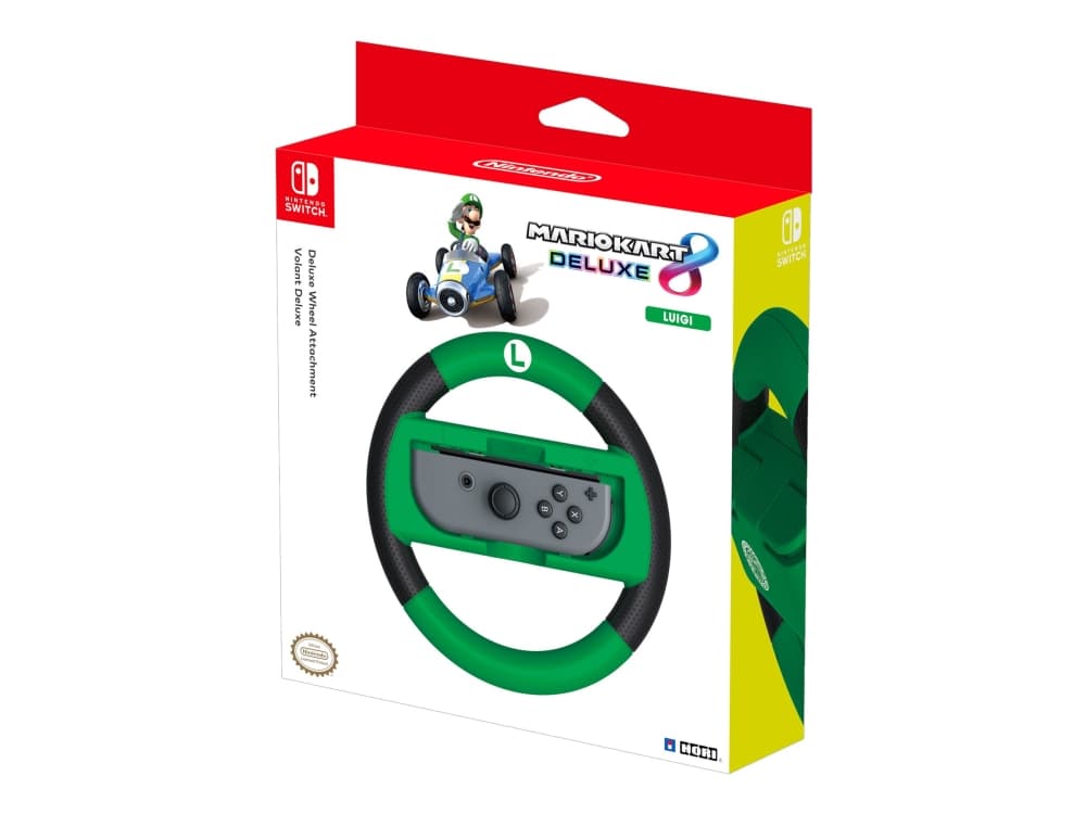 HORI - Styrhjulstillsats för spelkonsol - för NINTENDO Joy-Con, Joy-Con(Left & Right), Joy-Con(Left), Joy-Con(Right); Nintendo Switch