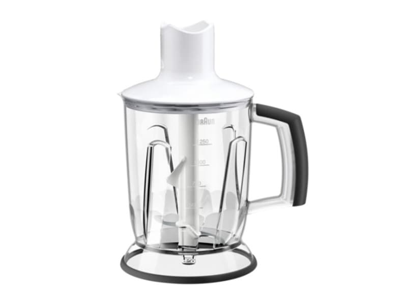 Braun 8021098770424, Blender chopping bowl, Svart, Transparent, Vit, Serie5