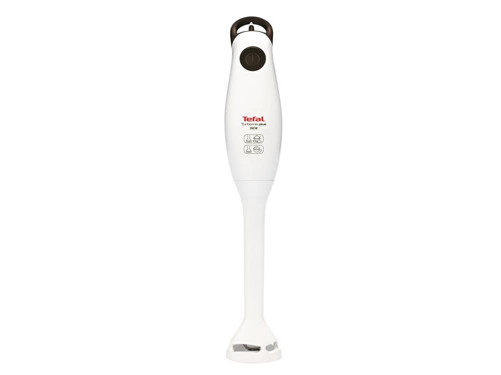 Tefal Turbomix Plus HB1001, 0,8 l, Stav Mikser, Grå, Hvit, 350 W, 108 mm, 152 mm